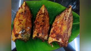 Fried fish / Ikan goreng--  Yellowtail scad /  Ikan selar --- simple and easy recipe