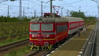 Trainz 12: Stara Zagora - Gorna Oryahovitsa with passenger train and locomotive 44 099