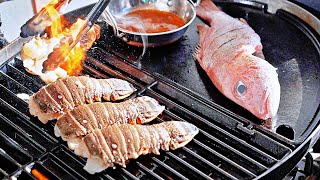 Super Easy camping cooking hacks 5 minute crafts | Best simple seafood camping EVER