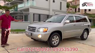 Highlander 2002 Limited Full Options ស្តុកថ្មី