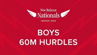 Boys 60m Hurdles - New Balance Nationals Indoor 2023