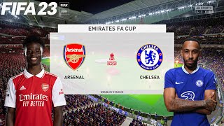 FIFA 23 | Arsenal vs Chelsea - The Emirates FA Cup - PS5 Gameplay
