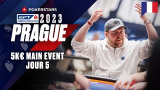 EPT Prague 2023 5K € MAIN EVENT – Jour 5 avec Benny & Yu ♠️ PokerStars en Français