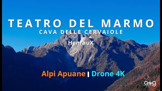 Cava delle Cervaiole Henraux: Emozioni Aeree al Teatro del Marmo in Versilia (Drone View)