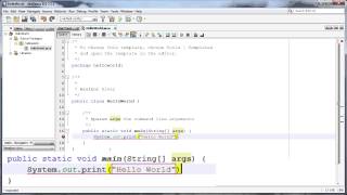 Java 101 - Hello World