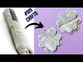 How to make newspaper flowers | diy newspaper craft | diy crafts | newspaper flowers