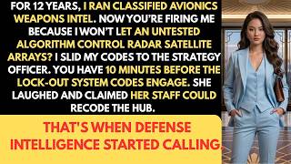 Fired By Strategy Officer For Refusing Untested Defense Algorithm | I Triggered Complete System...