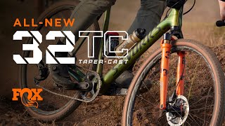 The all-new FOX 32 Taper-Cast Gravel Fork