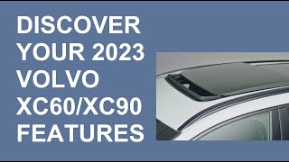 Volvo Tips How To Use The Panoramic Roof on a 2023 and 2024 Volvo.