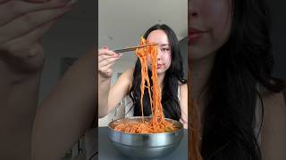 Korean Spicy Cold Noodles (Bibim Guksu) #food #easy #recipe