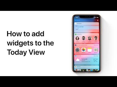 How to add widgets to Today View on iPhone and iPad — Apple Support
