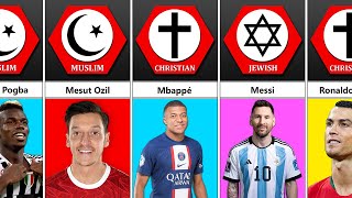 Religion of Famous Football Players | Christian • Muslim • Jewish • Buddha | Part - 2