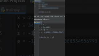 These are complex numbers in Python #shorts