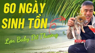 PHẦN 8: 🔥 Thử Thách 60 Ngày Trên Đảo Hoang: Gặp Lợn Mini Dễ Thương & Cú Hú Hồn Khi Mẹ Nó