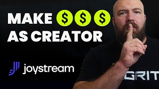 Make Money As A Creator Without Any Extra Work - Joystream $JOY