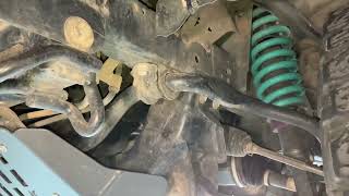 NOISE or Slight NOISE Since Front DIFF DROP