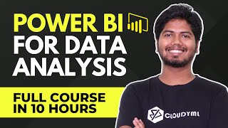 Complete Power BI in 10 Hours | PowerBI For Data Analysis (Hindi) #powerbi #dataanalytics