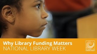 Why Library Funding Matters