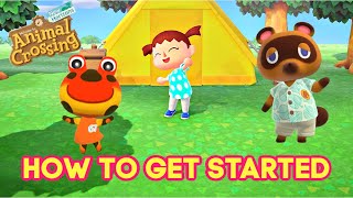 How to Start Playing Animal Crossing New Horizons Tips | Beginners Guide