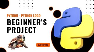 How to make logo in python|python turtle art for beginners|beginners project turtle|beginners to adv