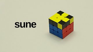 Rubik's cube basics: sune