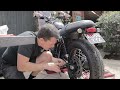 how to lower your motorcycle triumph street twin