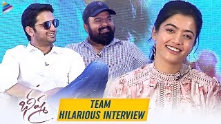 Bheeshma Movie Team Hilarious Interview | Nithiin | Rashmika Mandanna | 2020 Latest Telugu Movies