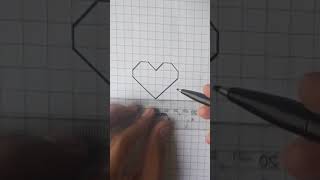 3D heart #viral #shortvideo #calligraphy