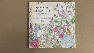 96 Romantic Country Coloring Book Flip Through HD 96 Romantic Country Coloring Book Flip Through HD