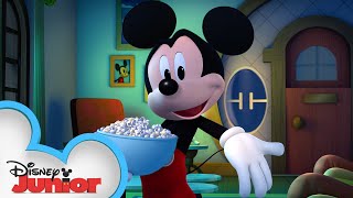 Spooky Movie Night | Hot Diggity Dog Tales | Mickey Mouse Mixed-Up Adventures | @disneyjr