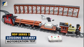 Bricklink Designer Program S2 - Logging Railway motorization test