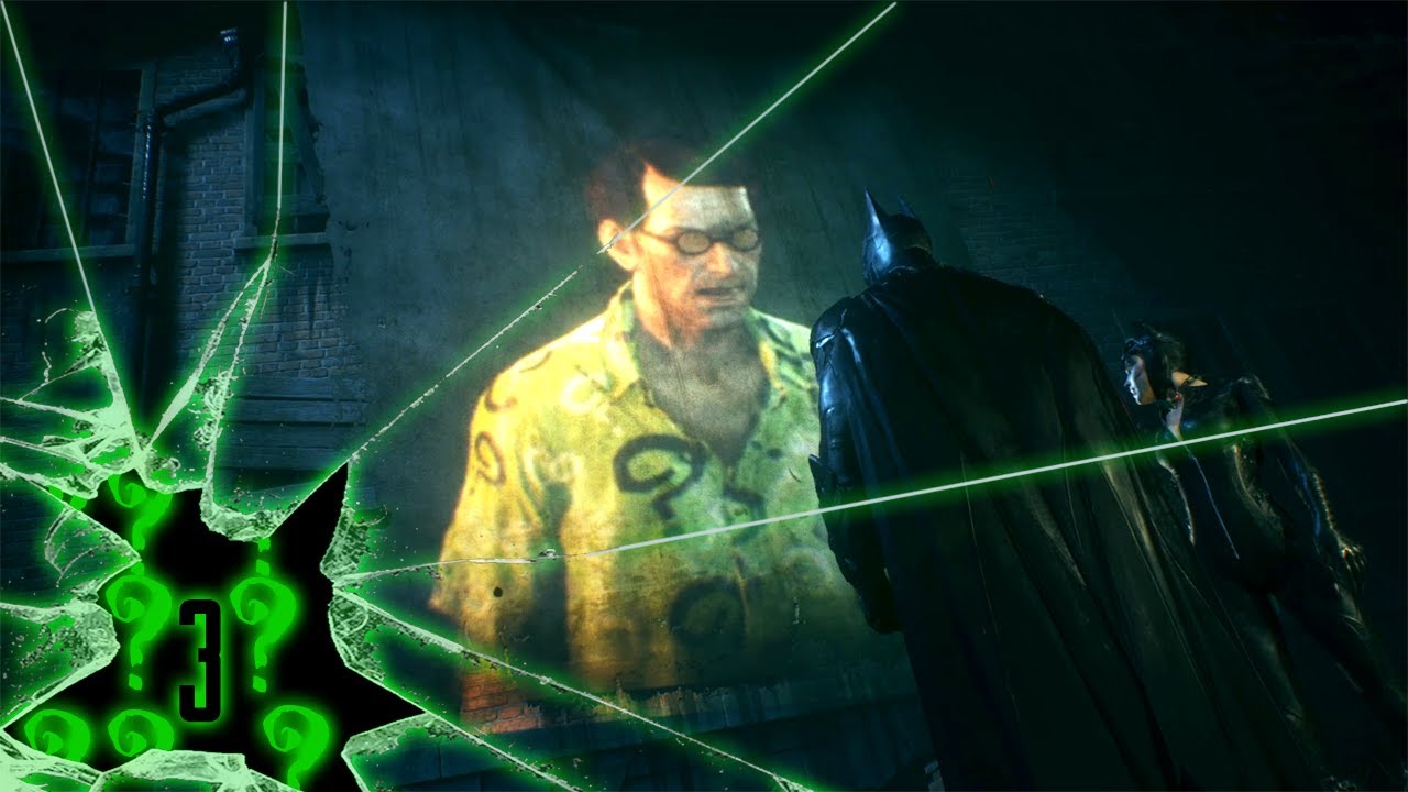 Batman: Arkham Knight (part 3) The Riddler - YouTube