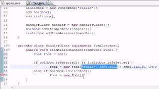 Java Programming Tutorial 65 The Final Check Box Program
