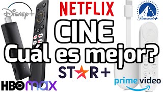 Chromecast 4 vs Realme Stick 4k Cuál es el mejor TV Box Google TV para Cine Best Google TV Box 2022