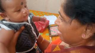 ಅಜ್ಜಿ ಜೋತೆ ಮೊಮ್ಮಗ #cutebaby #viralvideo #happy