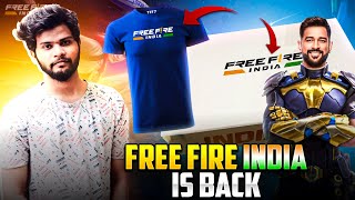 💥 FREEFIRE INDIA IS BACK MS DHONI 💥 SORRY GARENA FREEFIRE 😭😭😭 HARISCAR