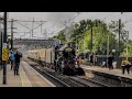 7029 'Clun Castle Heads Out Of London On The ECML !