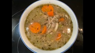 Homemade Turkey Soup Recipe