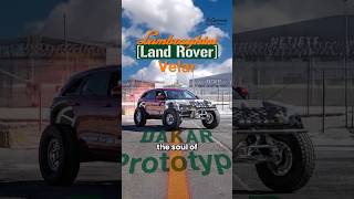 This Is A Lamborghini V10 Powered Land Rover Velar Dakar Prototype!