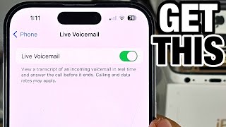 Fix: Live Voicemail Not Showing on iPhone iOS 17