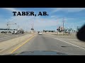 Taber, AB tour