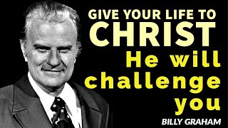 Give your life to Christ, He will challenge you | #BillyGraham #Shorts
