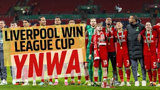 Liverpool Win League Cup | FULL You'll Never Walk Alone From The Stands