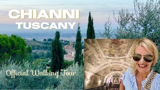 TUSCANY TRAVEL VLOG - FREE SUMMER WALKING TOUR OF CHIANNI - Discover its secrets and treasures!