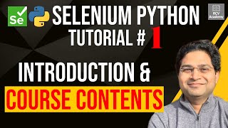 Selenium Python Tutorial #1 - Introduction to Python Selenium Training