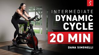 Intermediate Dynamic Cycle Workout: STRENGTHEN & BURN | 20 Minutes