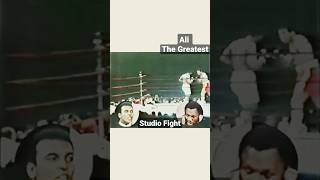 "The Greatest" Studio Fight - Boxing, Ali vs Frazier #muhammadali #shorts #boxing