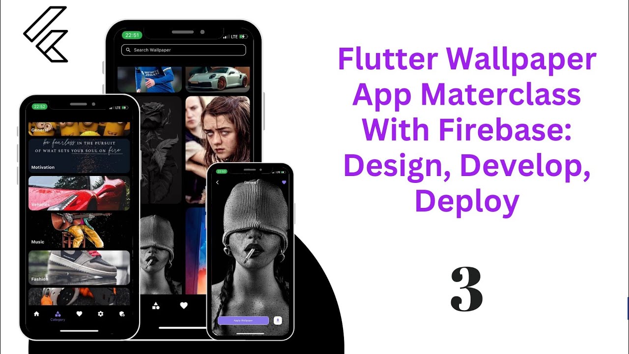 Wallpaper App Masterclass Project Setup 3 Youtube