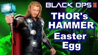 Black Ops 2  Easter Egg | ' How to find Thor Hammer ' Easter Egg |  ' Thor Hammer Easter Egg '
