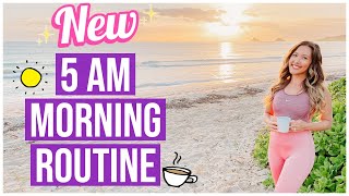 5 AM MORNING ROUTINE 2021! *NEW* PRODUCTIVE MOM AM ROUTINE FOR SAHM + WORKING MOMS! @BriannaK